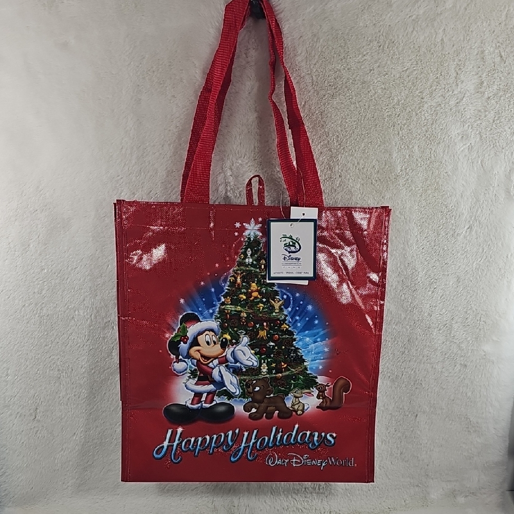 Disney Mickey Mouse Christmas Reuseable Bag